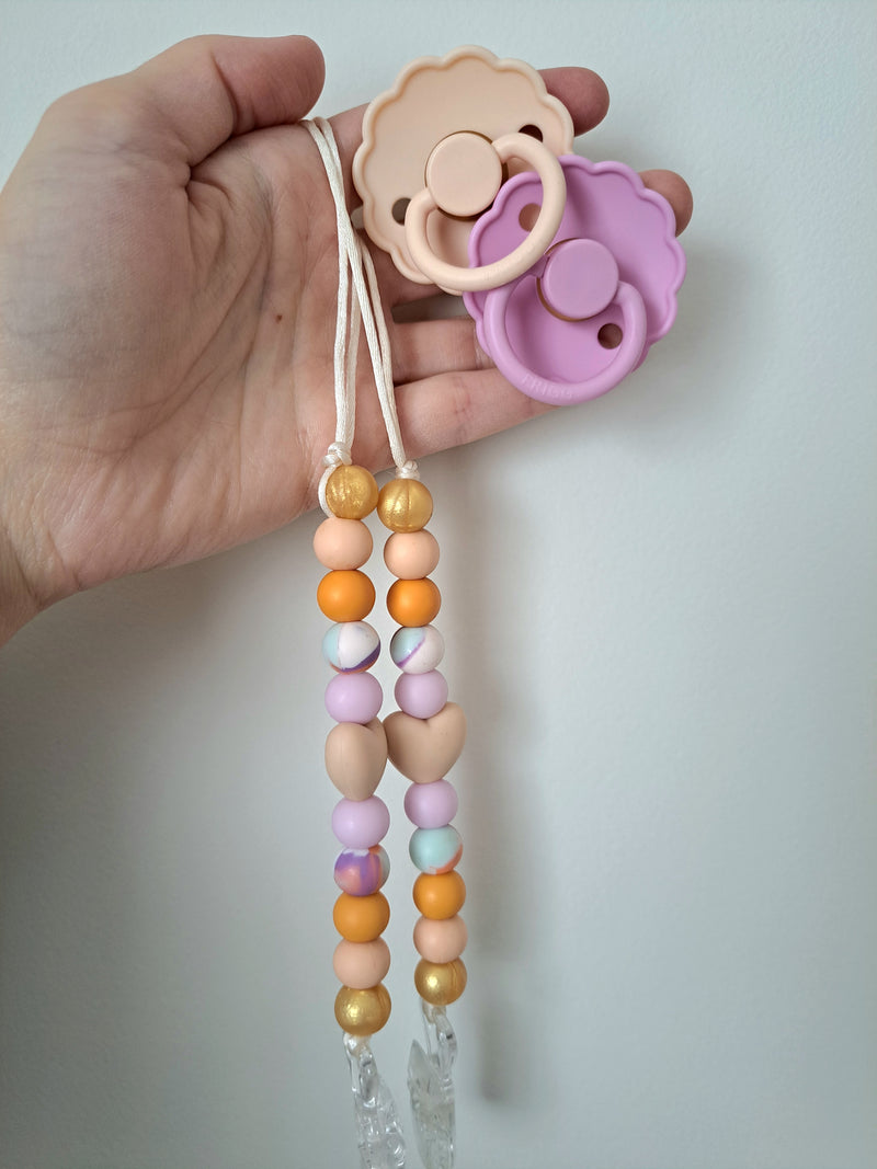 Honey Pacifier Clip