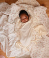 Knotted Baby Gown - Ivory