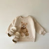 Bear Sweatshirt || Cream