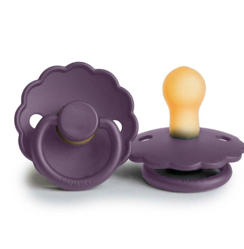 Frigg Daisy Natural Rubber Pacifier || Violet Dream