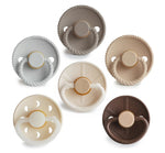 Frigg 6 Pack Pacifiers - Latex || Earthy Wonder