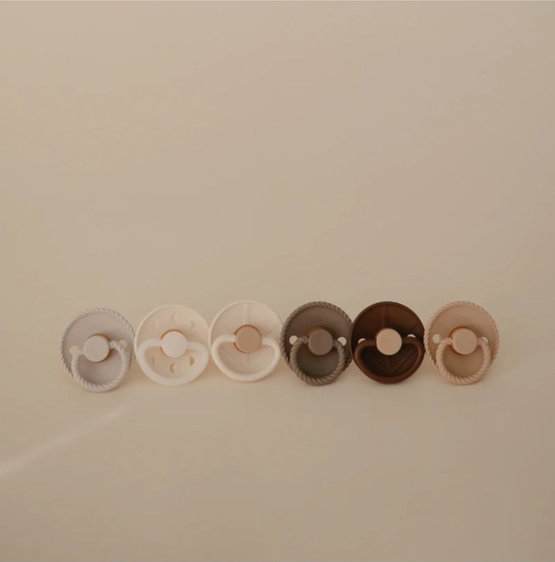 Frigg 6 Pack Pacifiers - Latex || Earthy Wonder