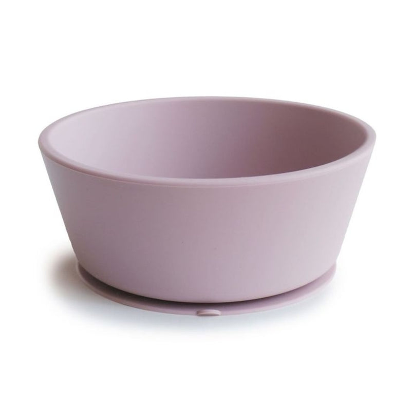 Mushie Silicone Bowl || Soft Lilac