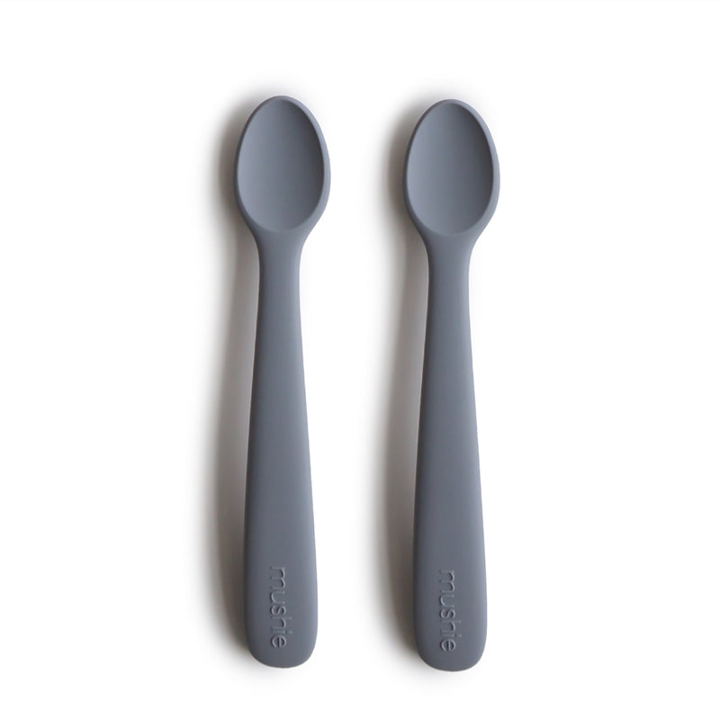 Mushie silicone Feeding Spoons 2-Pack (Tradewinds)