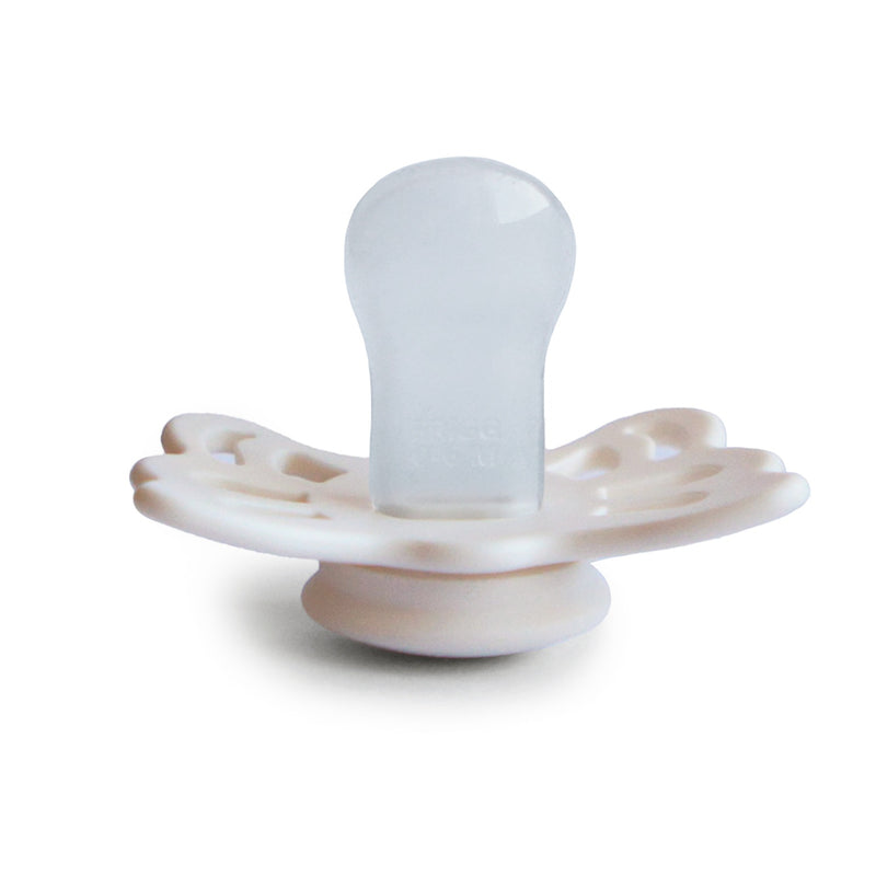 Frigg Butterfly Anatomical Silicone Pacifier || Cream