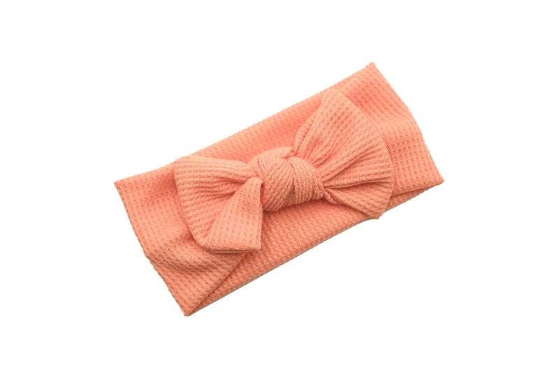Orange Blossom Waffle Headband