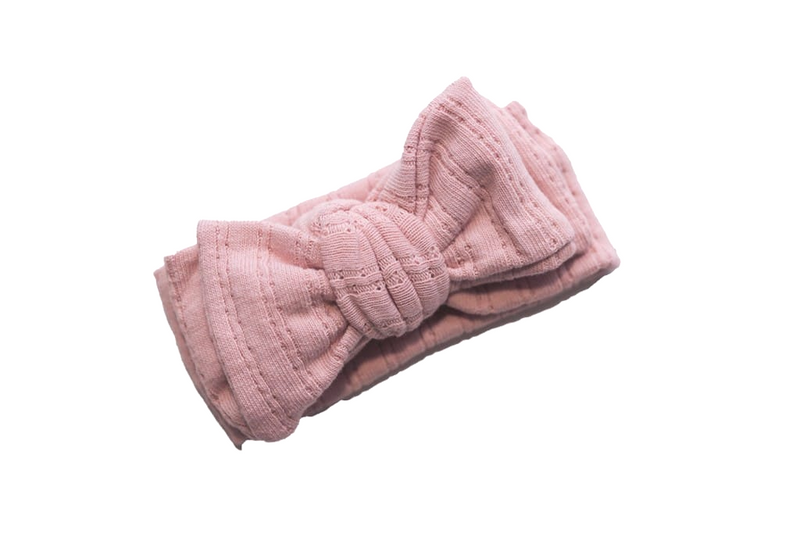 Oversized Headband || Soft Pink
