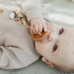PPT | Speckled Almond All Silicone Modern Pacifier