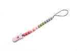 Faded Pacifier Clips (for girls)