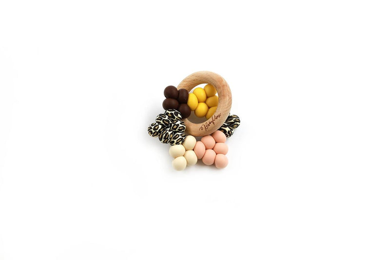 Leopard Star Teether Toy