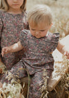 Jamie Kay | Organic Cotton Pincord Lucy Playsuit - Wildflower